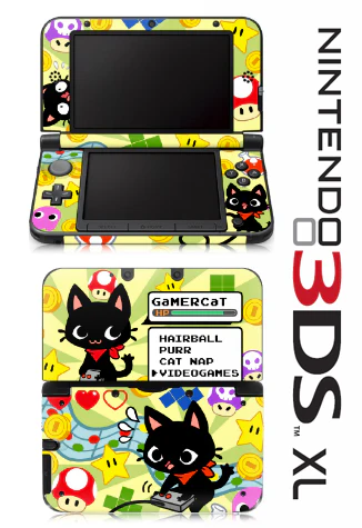 Green GaMERCaT DS Skin - Image 3