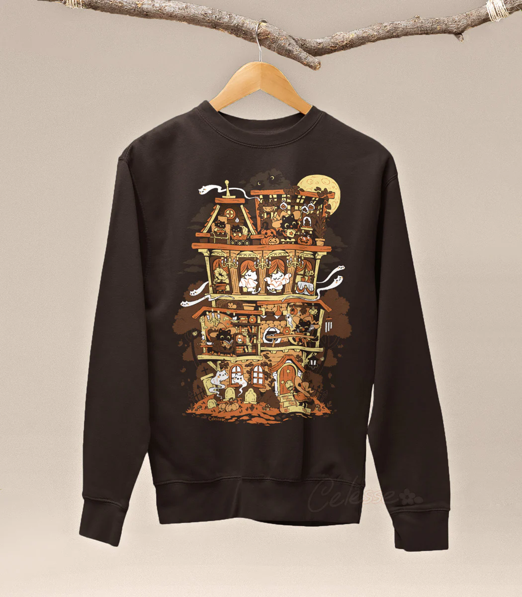 Halloween Haunted Home Sweatshirt