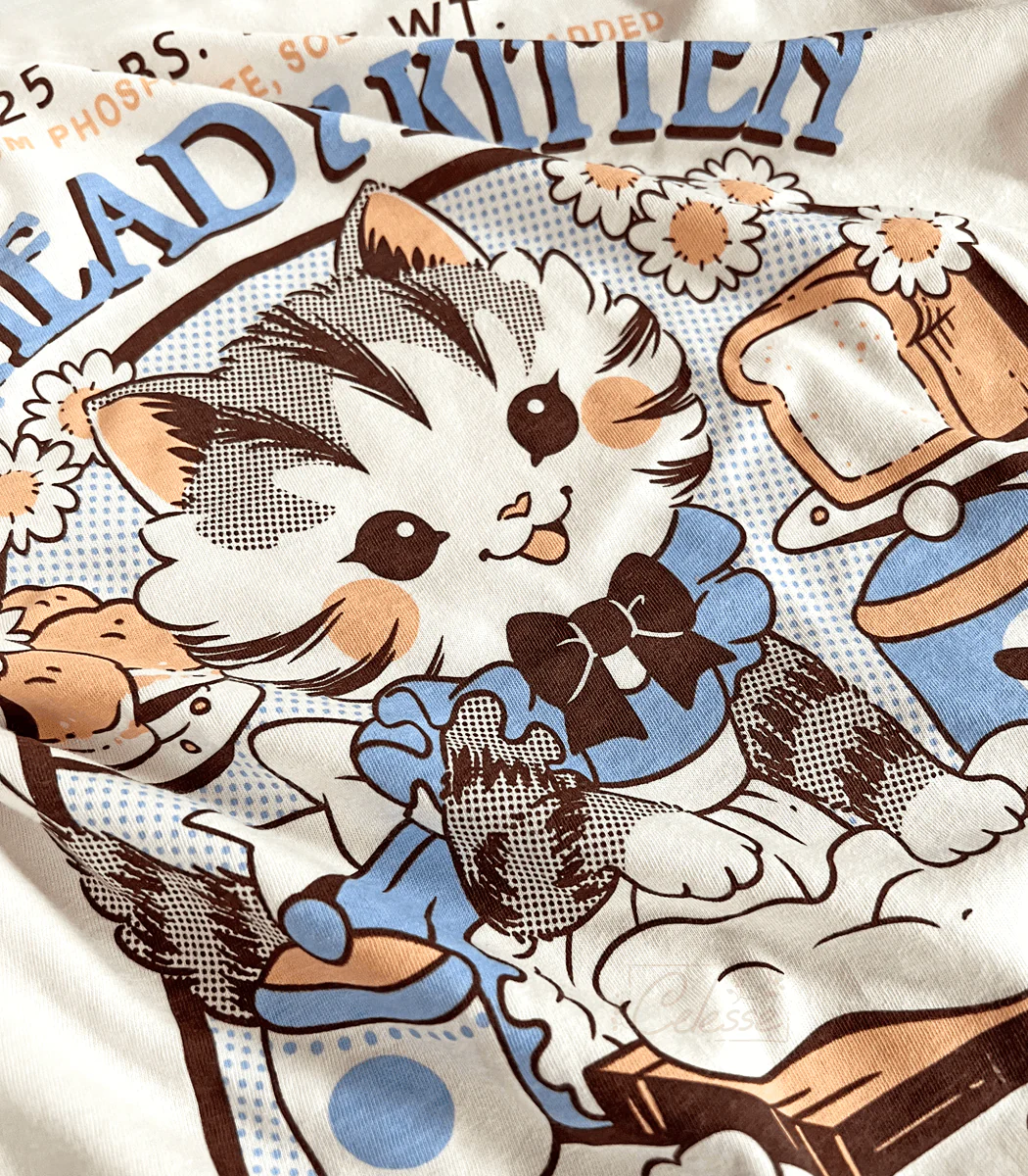 Kneady Kitten Baker's Flour Shirt - Image 5