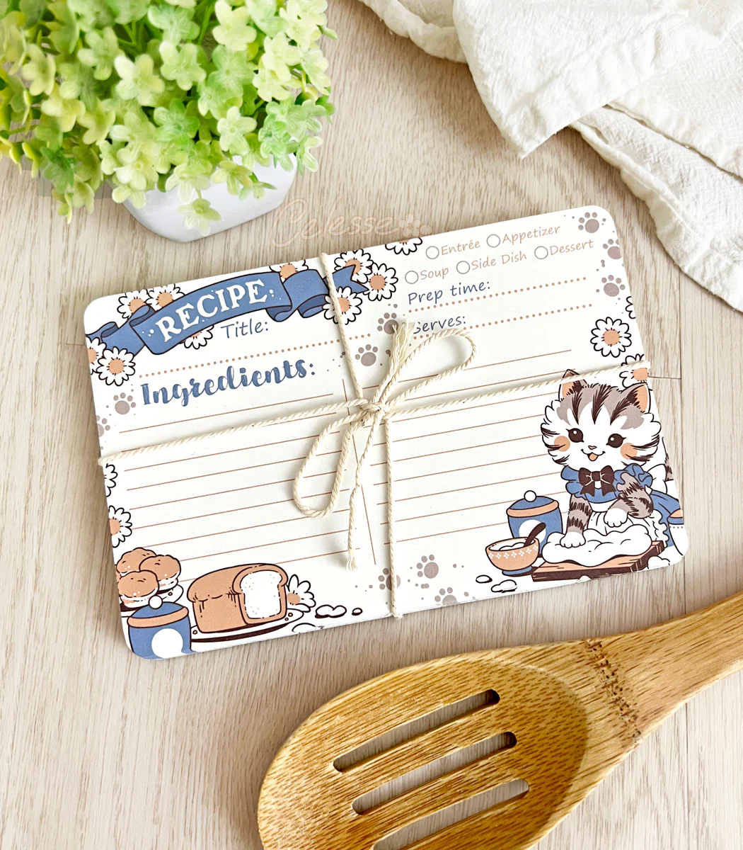 Kneady Kitten Recipe Cards - Image 2