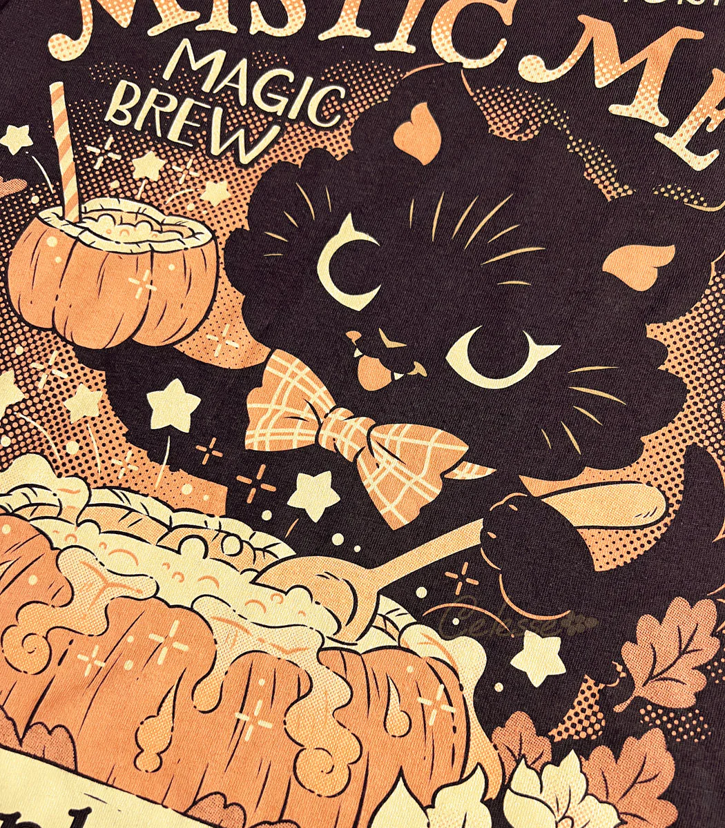 Mystic Mew Pumpkin Spice Tonic Shirt - Image 3