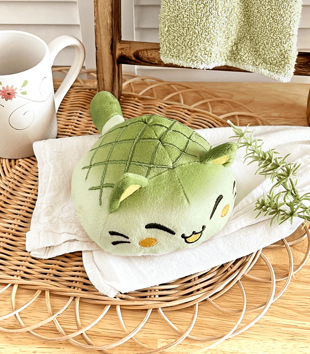 Nyanpan Cat Matcha Plush