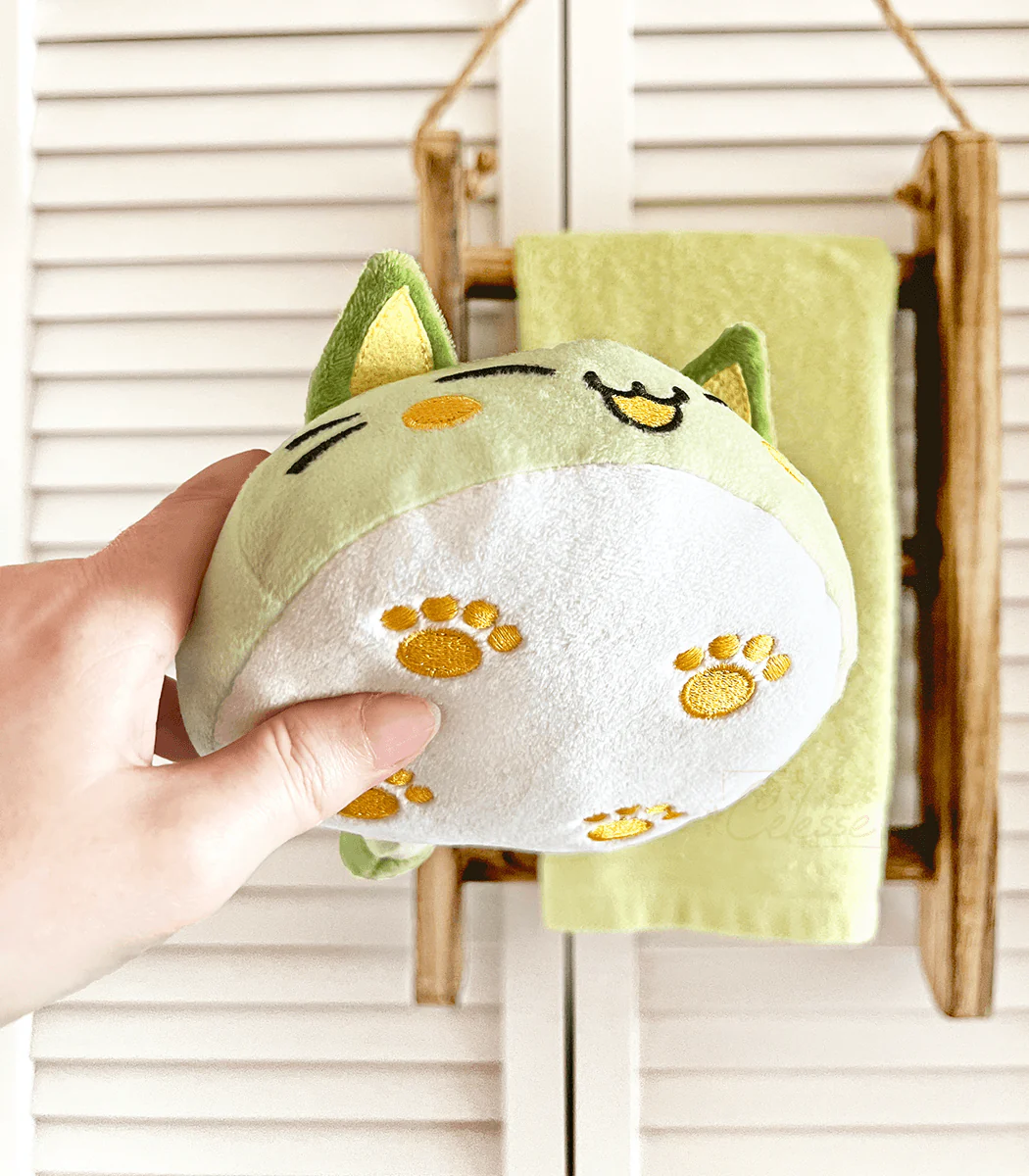 Nyanpan Cat Matcha Plush - Image 3