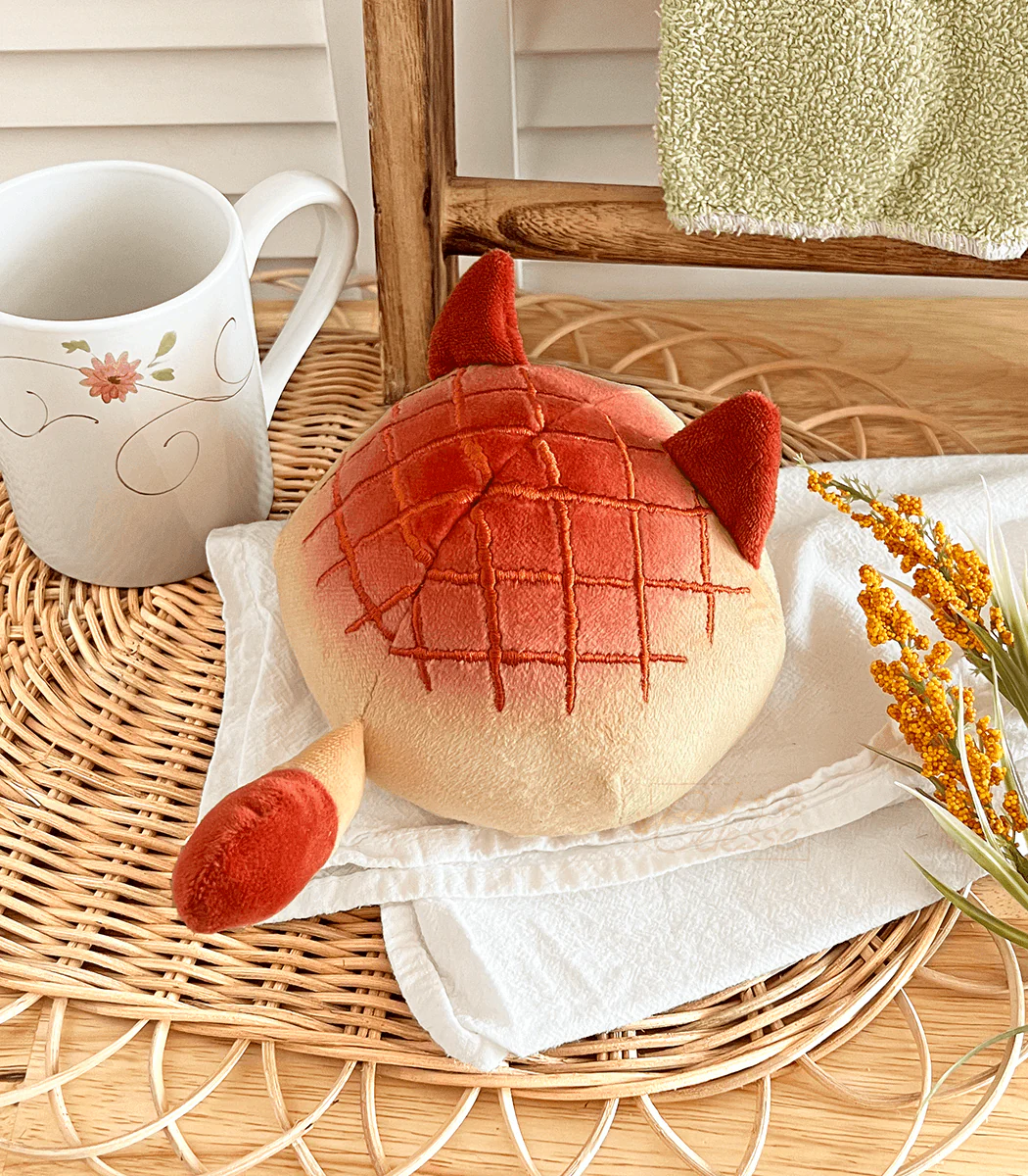Nyanpan Cat Red Bean Plush - Image 2