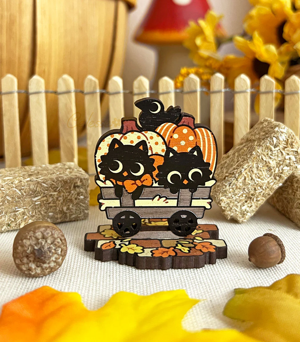 Parade of Paws Trick-or-Treat Wood Standees - Image 3
