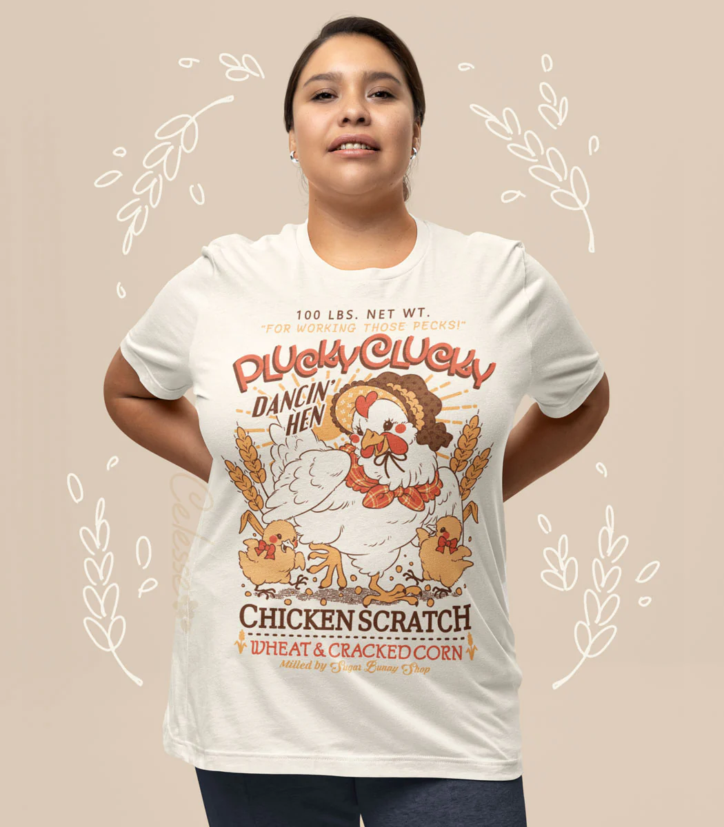 Plucky Clucky Chicken Scratch Shirt - Image 2