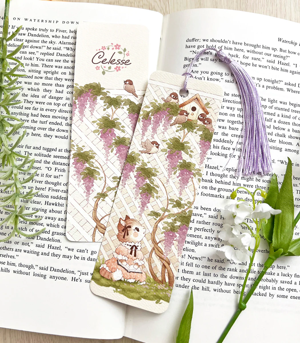 Study Hour Cat Bookmark