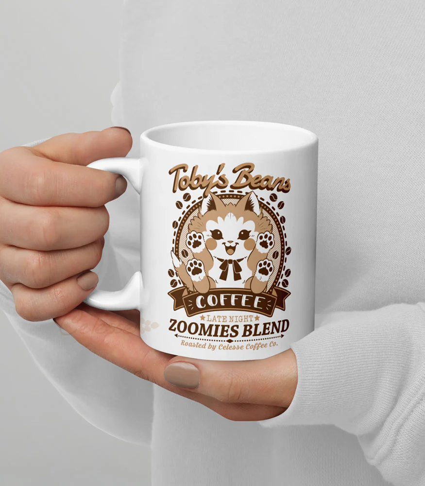 Toby's Beans Coffee Mug - Image 2